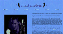 Desktop Screenshot of martynelvis.com
